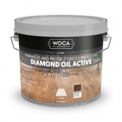 WOCA Diamond Oil Active Caramel Brown 2.5L Brun Caramel
