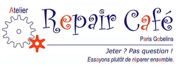 Logo RepairCafé Paris Gobelins Atelier